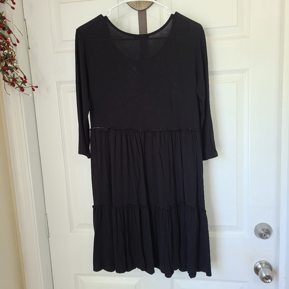 (1231) Heimish USA Woman's Full Size Black Evening Dress, Size: XXX Color: Black - Picture 5 of 9